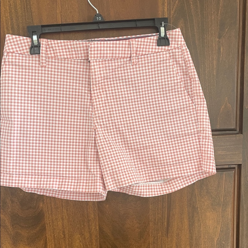Tommy Hilfiger Pink Checkered Women's Shorts